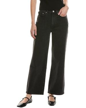 DL1961 Karmine Nightshade Refined Wide Leg Jean - Black