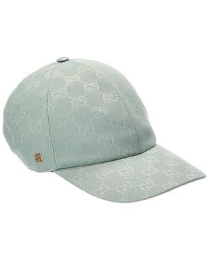 Gucci Gg Canvas Baseball Cap - Green