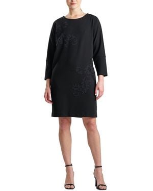 Natori Scuba Crepe Dress - Black