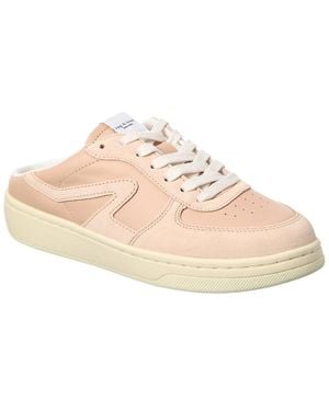 Rag & Bone Retro Court Leather Mule Sneaker - Natural