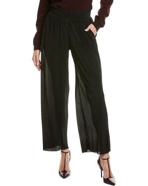 Ellen Tracy Plisse Pant - Black