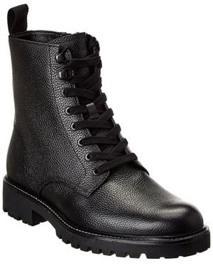 Vince Dominic Leather Boot - Black