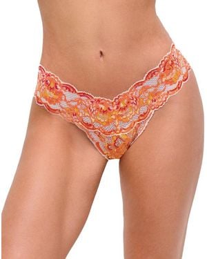 Cosabella Never Say Never Ombre Cutie Low-rise Thong - Orange