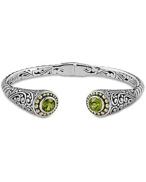 Samuel B. 18K 5.00 Ct. Tw. Peridot Bracelet - Multicolour