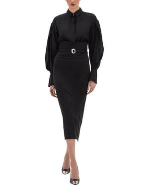 BGL Midi Dress - Black
