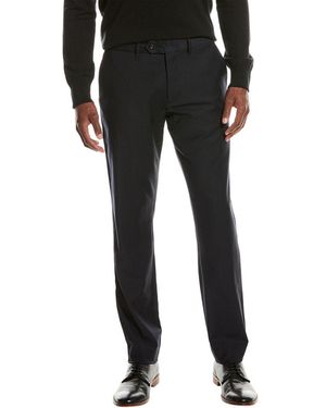 Grayers Clarkson Slim Fit Stretch Wool-Blend Pant - Black