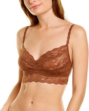 Cosabella Never Say Never Sweetie Soft Bralette - Brown