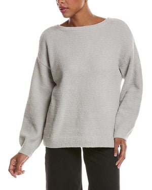 Chaser Brand Feather Yarn Miller Pullover - Gray