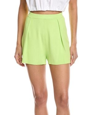 LAPOINTE Lightweight Pleated Short - Green