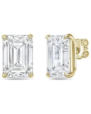 Diana M. Jewels Diana M. 14K 5.00 Ct. Tw. Lab-Grown Diamond Earrings - Metallic