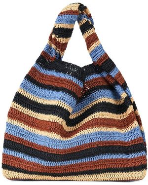 A.L.C. Gia Raffia Bag - Blue
