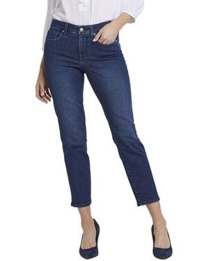 NYDJ Sheri Ankle Crop Jean - Blue