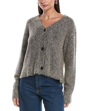 Bella Dahl Wool-Blend Cardigan - Grey