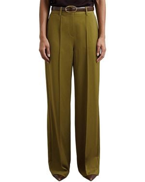 Reiss Luisa Wide Leg Pant - Green
