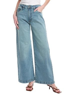 Hudson Jeans Jolene Risque Wide Leg Jean - Blue