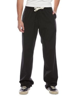 Palm Angels Wool-blend Pant - Black
