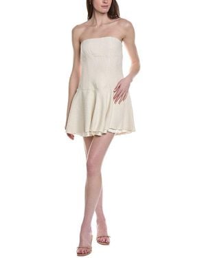 Line & Dot Addie Mini Dress - Natural