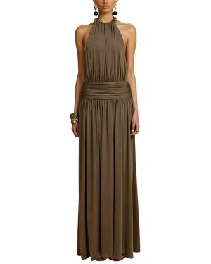 Dilireba Maxi Dress - Brown