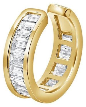 Sabrina Designs 14K 0.64 Ct. Tw. Diamond Cuff Earrings - Metallic