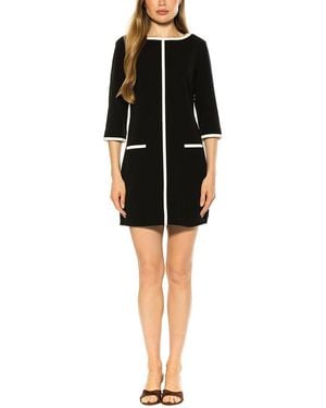Alexia Admor Liora Boatneck Shift Dress - Black
