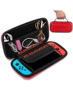 Fresh Fab Finds Portable Red Carry Case For Nintendo Switch
