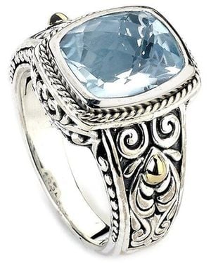 Samuel B. 18K 4.91 Ct. Tw. Topaz Ring - White
