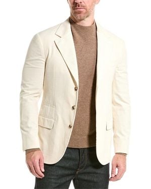 Brunello Cucinelli Corduroy Jacket - Natural