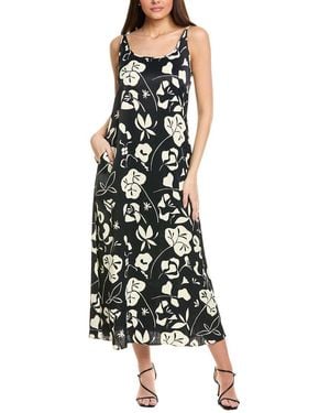 Marimekko Seurassa Nokturno Maxi Dress - Black