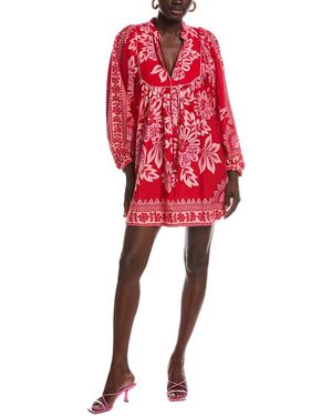 FARM Rio Mini Dress - Red