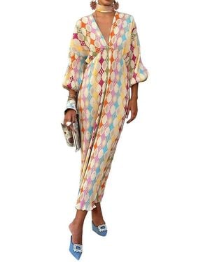 Nia Midi Dress - White