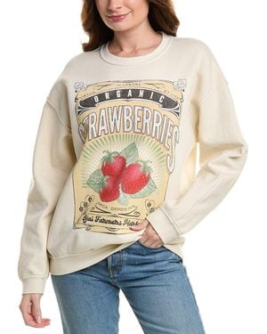 Project Social T Strawberries Sweatshirt - Natural