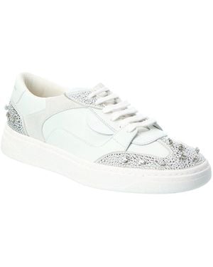 Giuseppe Zanotti Gz/94 Leather Sneaker - Metallic