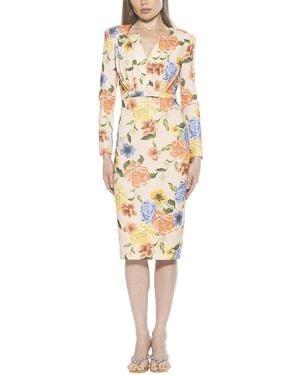 Alexia Admor Arleth Sheath Dress - White