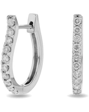 LEVARON 14K 0.50 Ct. Tw. Diamond Earrings - White