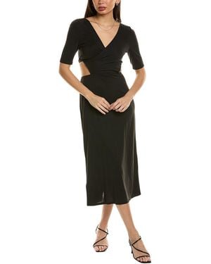 Equipment Genevieve Midi Dress - Black