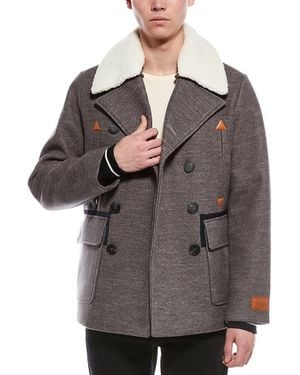 Scotch & Soda Izak Peacoat - Grey