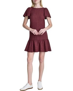 DKNY Trapeze Dress - Red