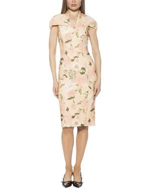 Alexia Admor Tati Sheath Dress - Natural