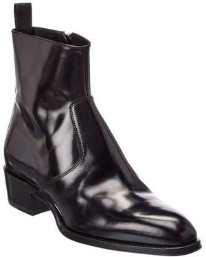 Giuseppe Zanotti Chicago 40 Leather Boot - Black