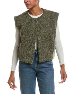 Current/Elliott Open Vest - Green