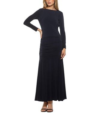 Alexia Admor Aurelian A-Line Dress - Blue