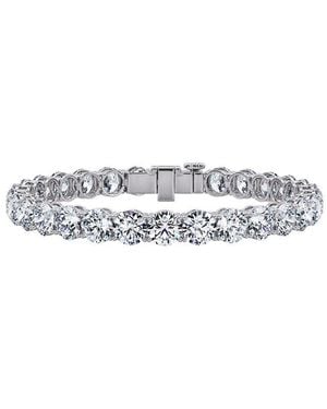 Lab Grown Diamonds 14K 29.50 Ct. Tw. Lab-Grown Diamond Bracelet - White
