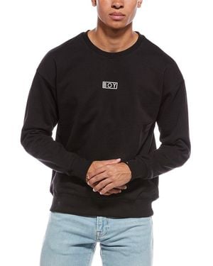 BOY London Eagle Flock Sweatshirt - Black