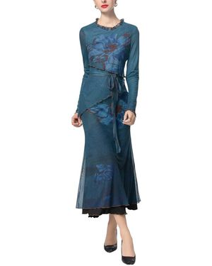 BURRYCO Maxi Dress - Blue