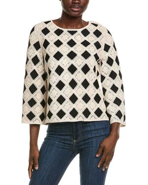 tyler boe Meg Novelty Top - Black