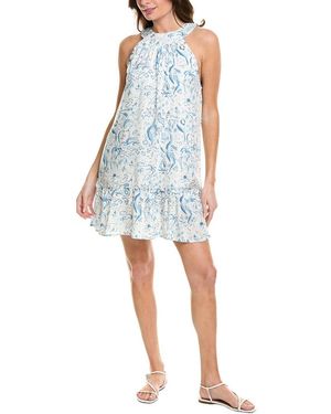HIHO Sally Halter Mini Dress - Blue