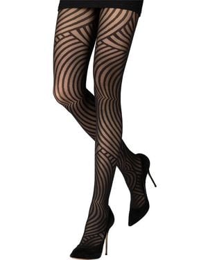 Emilio Cavallini Mesmerizing Tights - Black