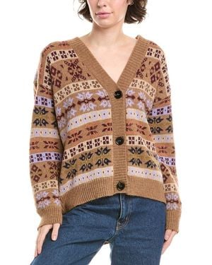 Max Mara Weekend Eccelso Alpaca & Wool-Blend Cardigan - Blue
