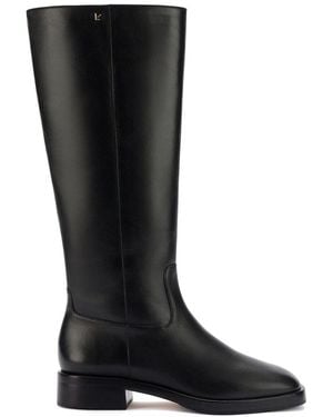 Larroude Larroudé Anne Leather Boot - Black