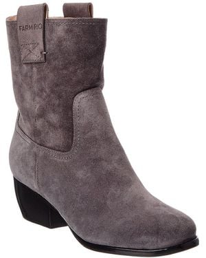 FARM Rio Soft Suede Leather Boot - Purple
